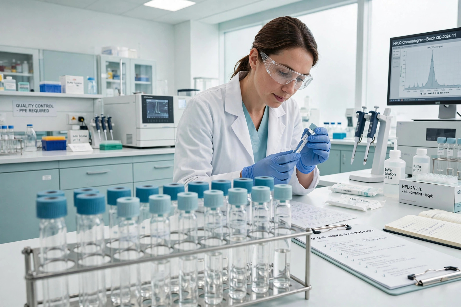 PepPure Labs analytical laboratory
